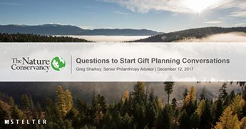 Questions to Start Gift Planning Conversations