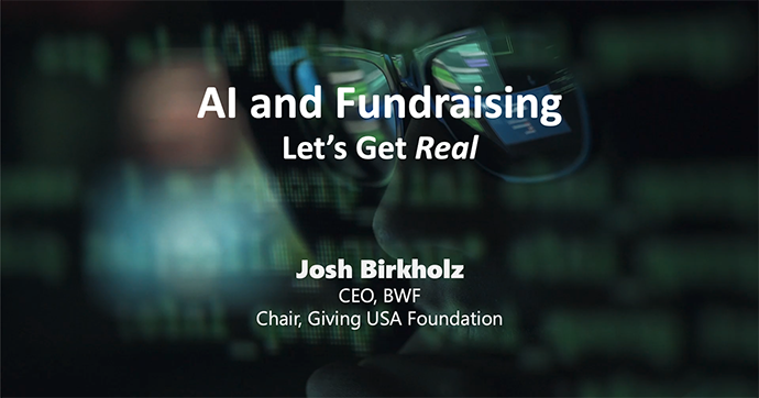 AI and Fundraising: Let’s Get Real