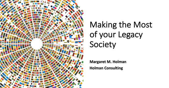Making the Most of Your Legacy Society