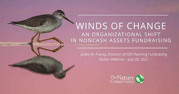 Winds of Change: An Organizational Shift in Non-Cash Asset Fundraising